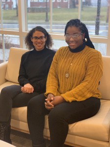 2019 EWIB Interns Sachelle Mercado and Lynn Thibault. 