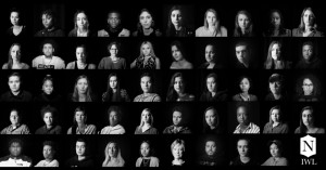 (The 50 students, faculty, and staff member portraits from the 2019 Women’s History Month Photo Installation)